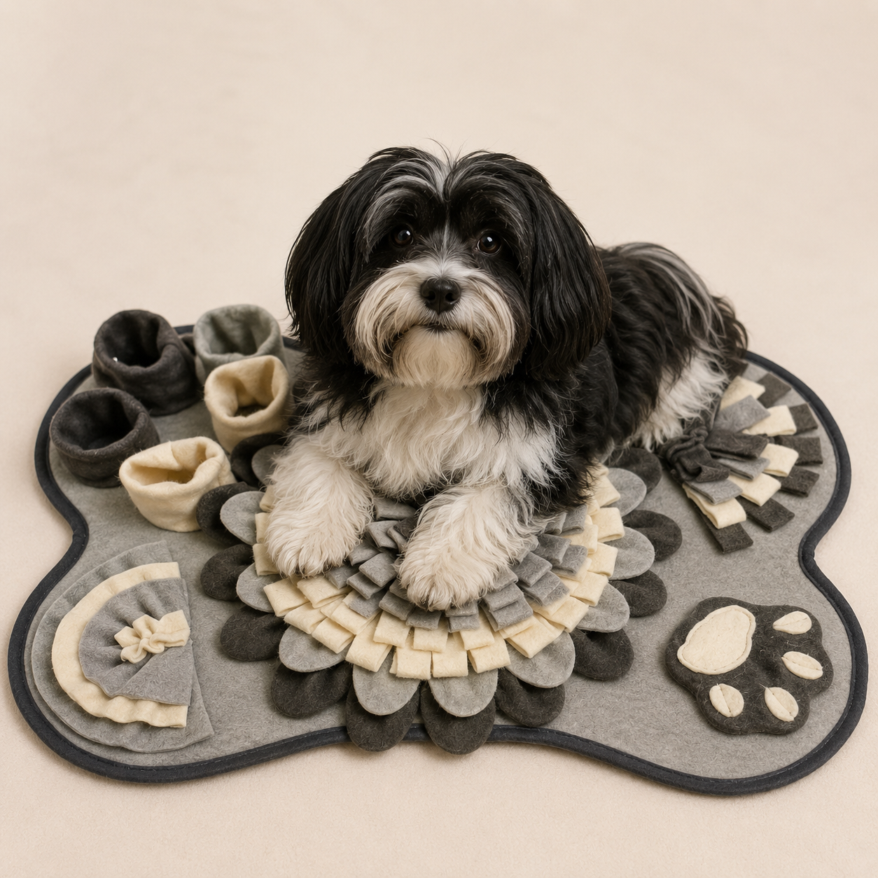 Tapete olfativo interativo para pets